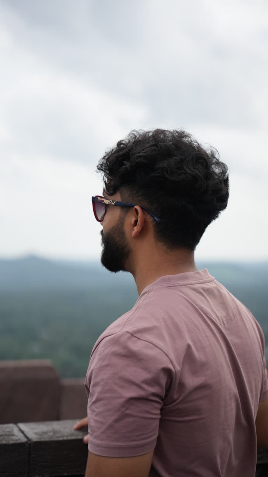 Looking out over the valley on a past chapter